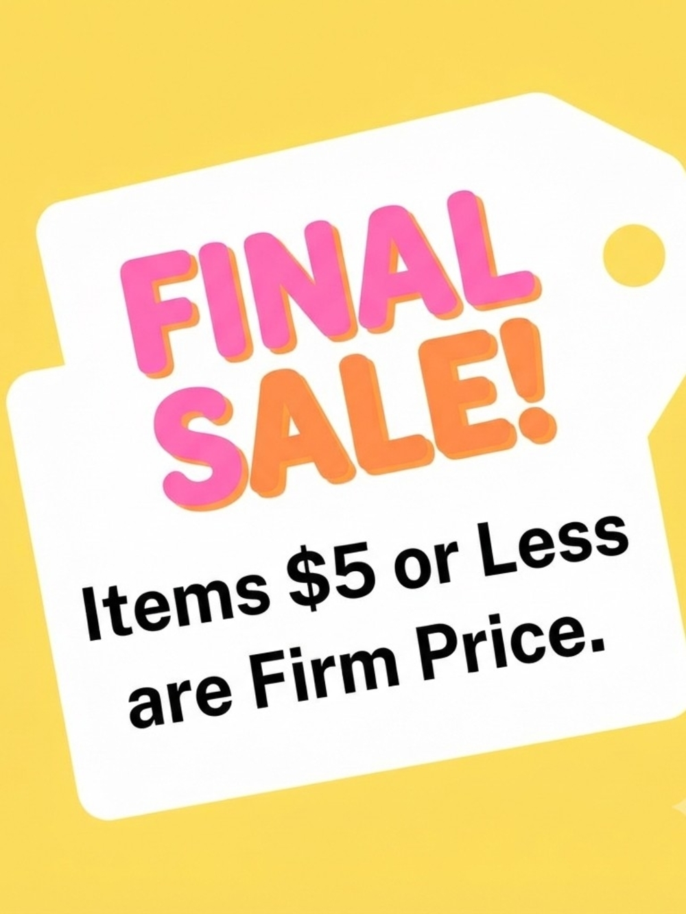 Final Sale